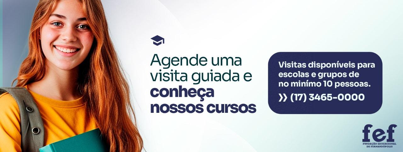 Banner Faculdades Integradas de Fernandópolis - Agende sua visita