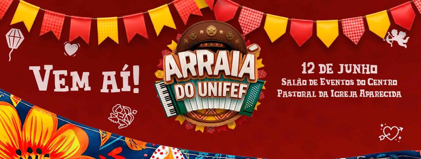 Banner Faculdades Integradas de Fernandópolis - Arraiá do Unifef