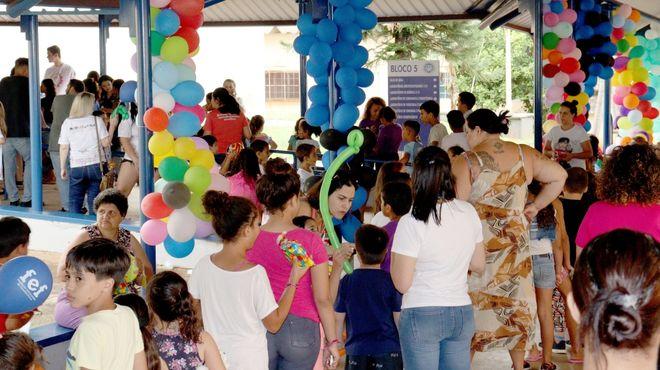 Imagem da Galeria da Notícia: FEF realiza festa em comemoração ao Dia das Crianças