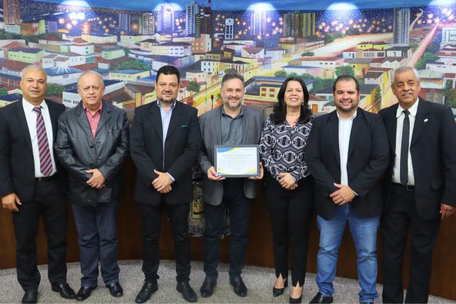 Imagem da Galeria da Notícia: FEF é homenageada na Câmara Municipal pelos relevantes serviços prestados à comunidade