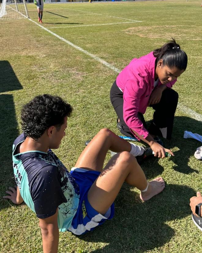 Imagem da Galeria da Notícia: Curso de Fisioterapia da FEF oferece atendimento especializado aos atletas de Fernandópolis nos 67 Jogos Regionais