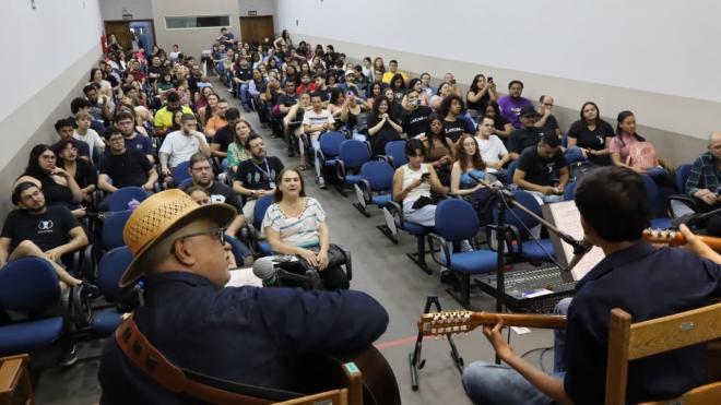 Imagem da Galeria da Not&iacute;cia: Ciclo Interdisciplinar de Debates da FEF destaca a cultura caipira
