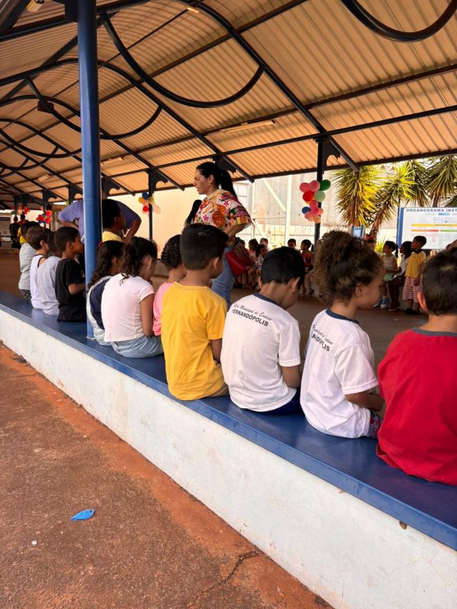 Imagem da Galeria da Notícia: FEF celebra Dia das Crianças com alegria e integração