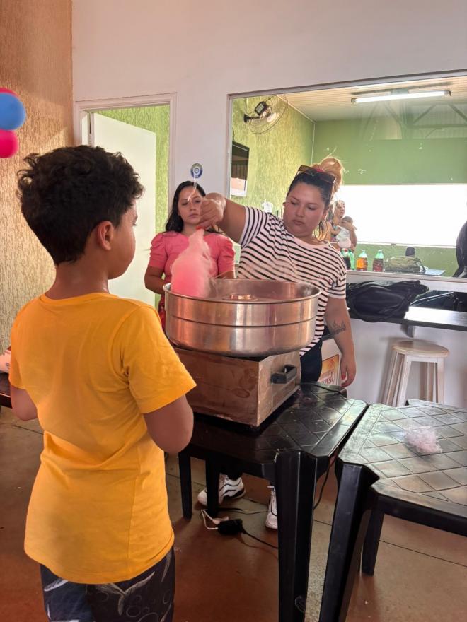 Imagem da Galeria da Notícia: FEF celebra Dia das Crianças com alegria e integração