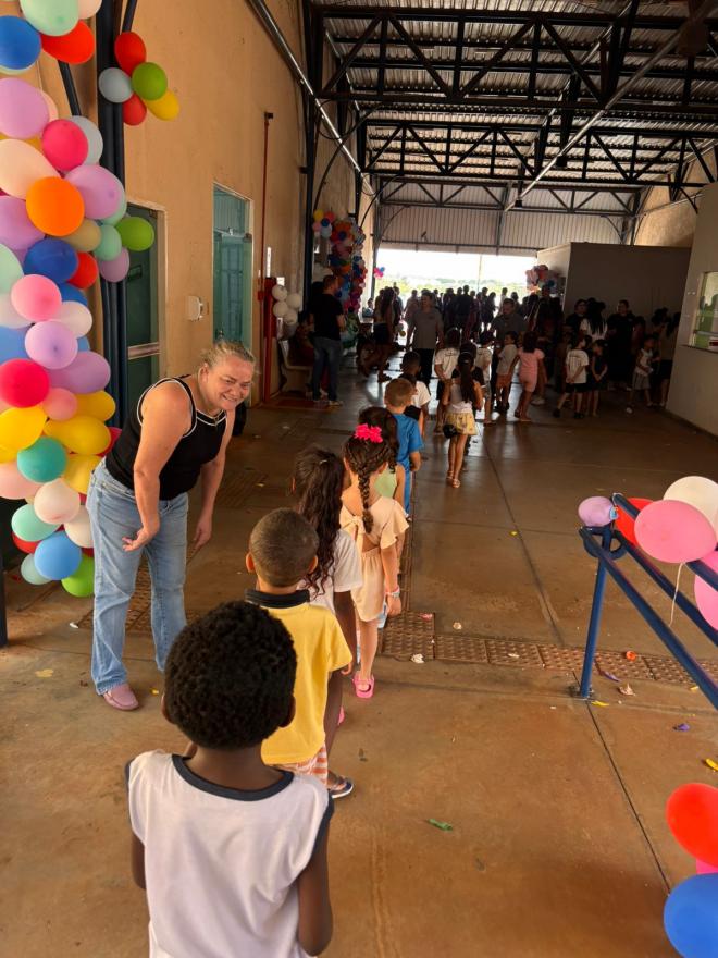 Imagem da Galeria da Notícia: FEF celebra Dia das Crianças com alegria e integração