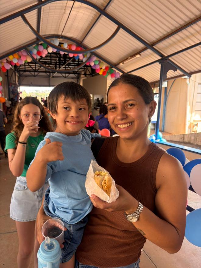 Imagem da Galeria da Notícia: FEF celebra Dia das Crianças com alegria e integração
