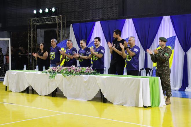 Imagem da Galeria da Not&iacute;cia: INTERFEF abre sua décima edição com cerimônia emocionante em Fernandópolis