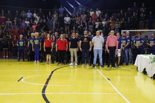 Imagem da Galeria da Not&iacute;cia: INTERFEF abre sua décima edição com cerimônia emocionante em Fernandópolis