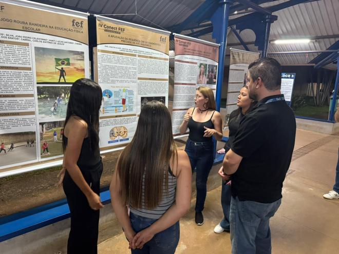 Imagem da Galeria da Notícia: IV Conect FEF destaca a importância da pesquisa e da extensão na formação acadêmica