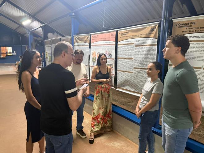 Imagem da Galeria da Notícia: IV Conect FEF destaca a importância da pesquisa e da extensão na formação acadêmica