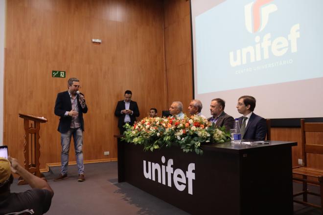 Imagem da Galeria da Notícia: UNIFEF é oficialmente apresentado à comunidade em cerimônia histórica em Fernandópolis