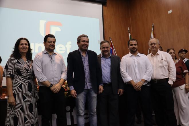 Imagem da Galeria da Notícia: UNIFEF é oficialmente apresentado à comunidade em cerimônia histórica em Fernandópolis
