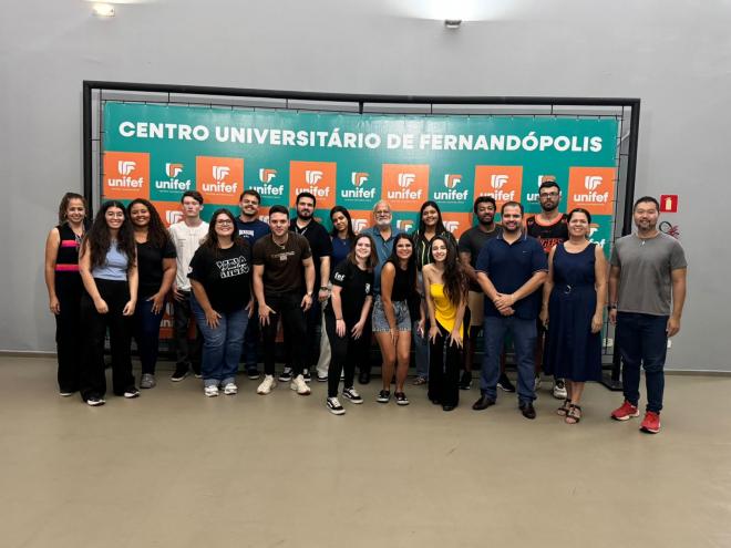 Imagem da Galeria da Not&iacute;cia: UNIFEF oficializa nova Empresa Júnior com atuação multidisciplinar