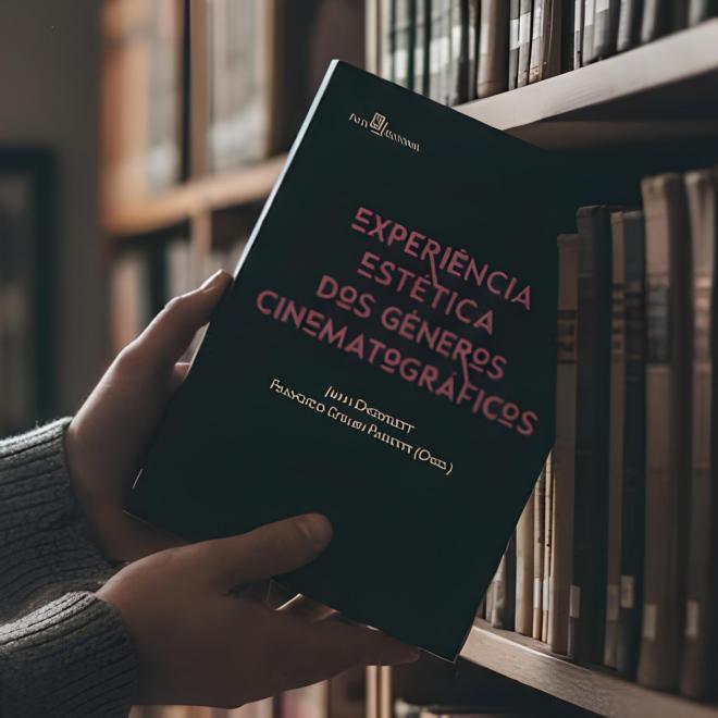 Imagem da Galeria da Not&iacute;cia: Coordenador de Jornalismo do UNIFEF participa de lançamento de livro sobre gêneros cinematográficos em São Paulo