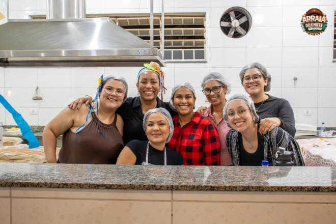 Imagem da Galeria da Notícia: Arraiá do UNIFEF reúne comunidade acadêmica em noite de integração, cultura e tradição