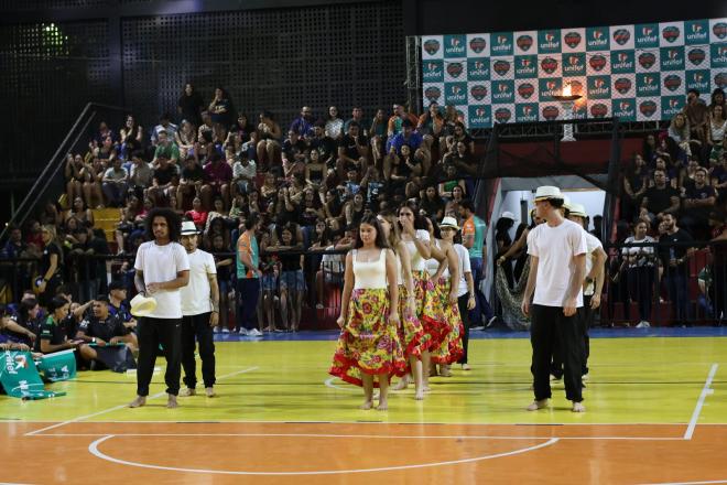 Imagem da Galeria da Not&iacute;cia: 11º Interfef 2026 é aberto com cerimônia que celebra esporte e integração em Fernandópolis