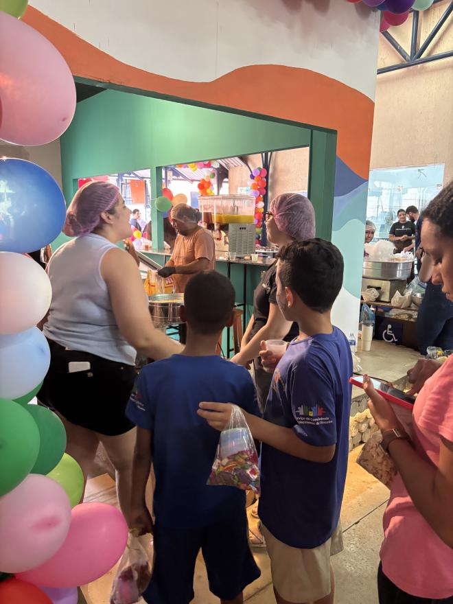Imagem da Galeria da Not&iacute;cia: UNIFEF promove celebração especial em comemoração ao Dia das Crianças
