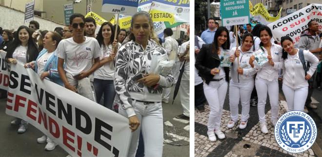 Imagem da Notícia: FEF recebe carta de agradecimento por participação de Ato Público