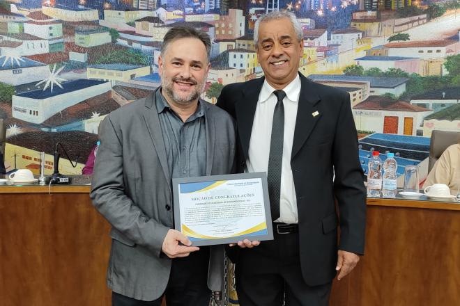Imagem da Galeria da Notícia: FEF é homenageada na Câmara Municipal pelos relevantes serviços prestados à comunidade