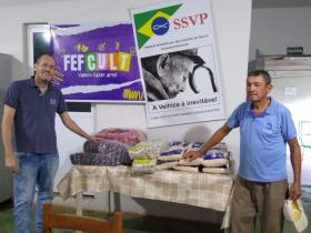 Imagem da notícia: FEF realiza eventos e arrecada 300kg de alimentos para entidades de Fernandópolis