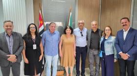 Imagem da not&iacute;cia: UNIFEF articula credenciamento das Clínicas Integradas junto ao IAMSPE em agenda oficial em São Paulo